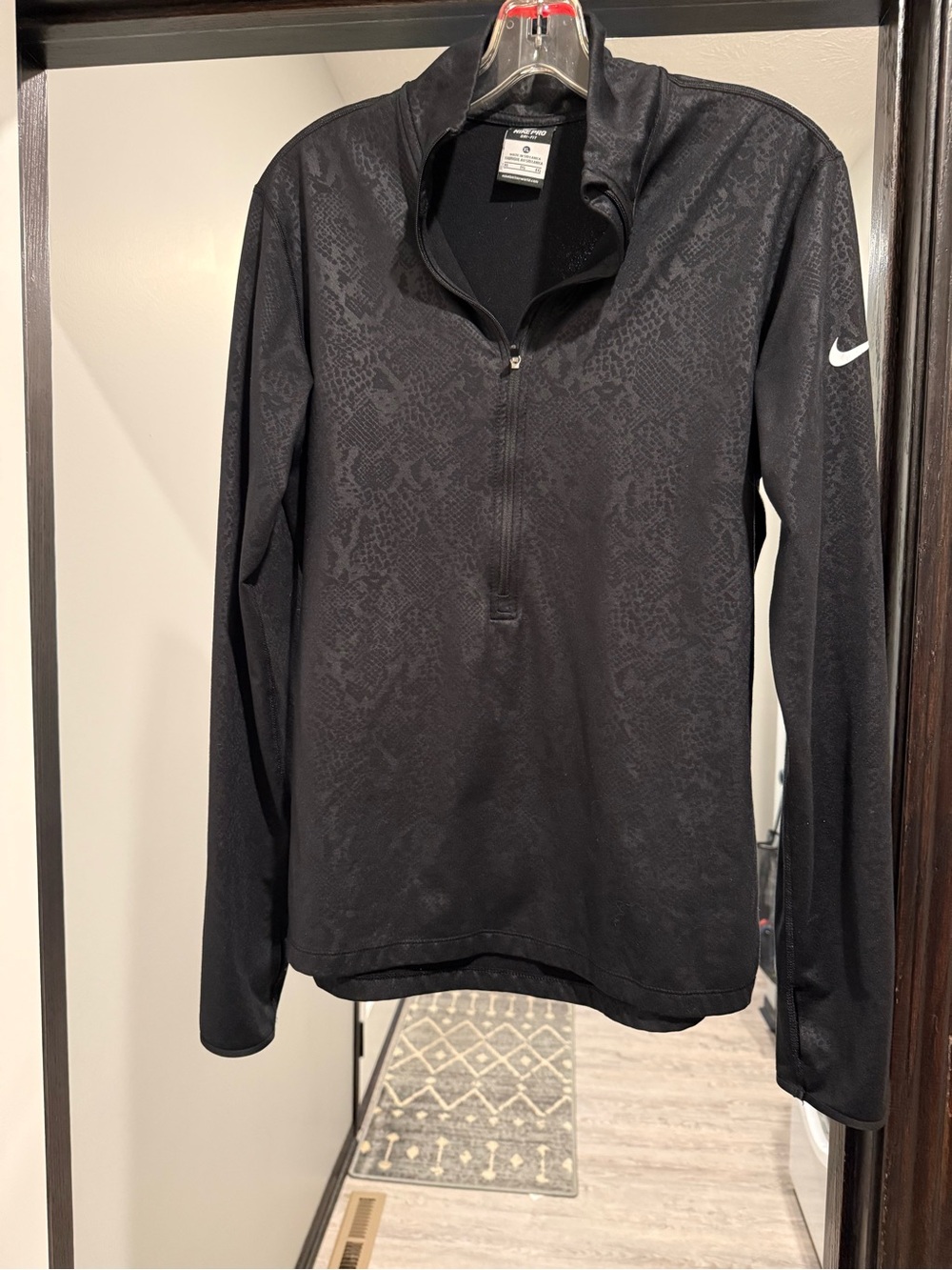 Nike Black Training Top with NikePro Label